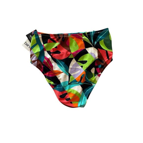 Bar III‎ Womens High-Waist Printed Beachwear Swim Bottom Size S NWT $48 - Picture 3 of 6